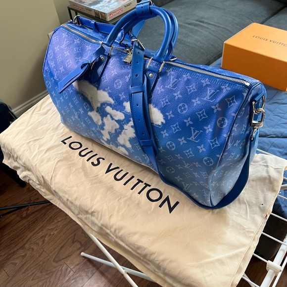 Louis Vuitton Keepall 50 cloud collection - Mens - Picture 2 of 10